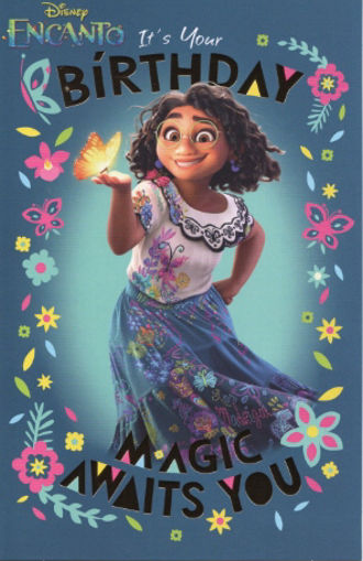 Picture of ITS YOUR BIRTHDAY - MAGIC AWAITS YOU - BIRTHDAYS CARD ENCANT